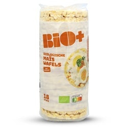 Productfoto van Bio+ maiswafels