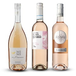 Productfoto van alle rosé fles 750 ml