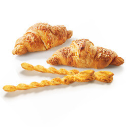 SPAR kaascroissant, ham/kaascroissant of roomboter kaasstengel