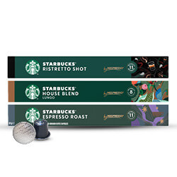 alle Starbucks capsules