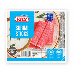 Productfoto van Vici surimi sticks 250 gram
