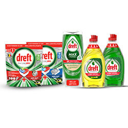 Productfoto van alle Dreft hand- en vaatafwas