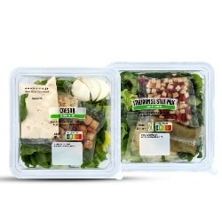 alle groene salades bak 240/280 gram