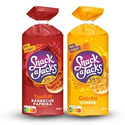 Snack a Jacks barbecue paprika of cheese rollen