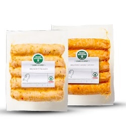 SPAR echt dichtbij BBQ worsten pak 4 of 5 stuks