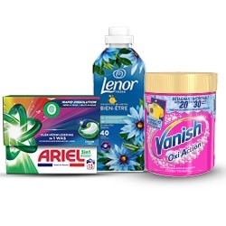 alle Ariel, Lenor en Vanish