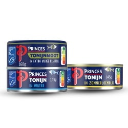 alle Princes tonijnstukken 145 of 160 gram