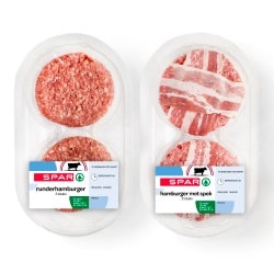 SPAR hamburgers pak 2 stuks