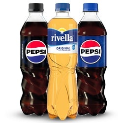 Rivella, Royal Club, Pepsi of 7-UP fles 500 ML