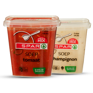 Productfoto van kies & mix SPAR verse soepen