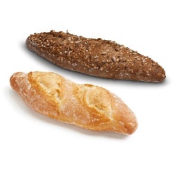 SPAR demi baguette rustiek wit of meergranen 100 gram