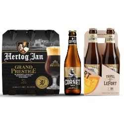 Productfoto van alle Lefort, Cornet of Hertog Jan speciaalbier
