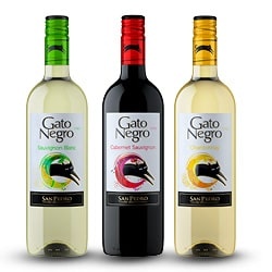 Productfoto van alle Gato Negro fles 750 ml