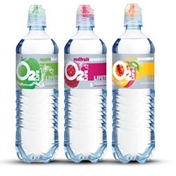 Productfoto van alle O2 life fles 750 ml