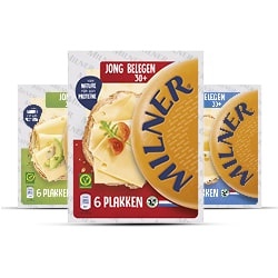 Productfoto van alle Milner kaasplakken