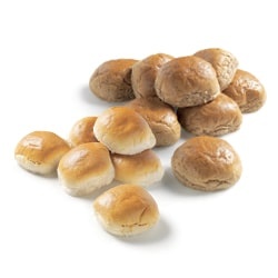 ambachtelijke bakker witte- of bruine bollen zak 6 stuks