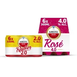 alle Amstel radler of rosé