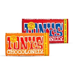 alle Tony's Chocolonely 180 gram en Lil'bits 150 gram