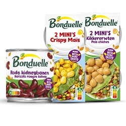 alle Bonduelle 2-pack mini's of blik 300-400 gram