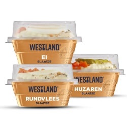 alle Westland slaatjes kuipje 140 gram