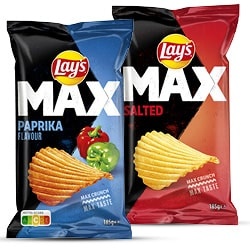 alle Lay's Max 185 gram
