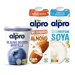 Productfoto van alle Alpro