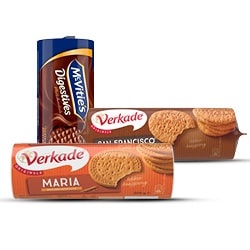 Productfoto van alle Verkade en Mc Vities koek 120/266 gram