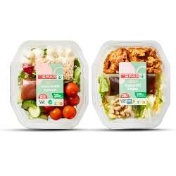 Productfoto van alle SPAR maaltijdsalades 400/450 gram
