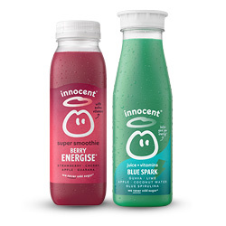 Productfoto van alle Innocent sappen of smoothie 300/330 ml