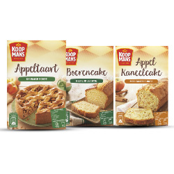 Productfoto van alle Koopmans zoete bakmixen
