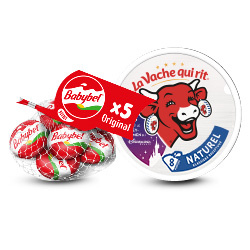 Productfoto van alle La Vache qui rit en mini Babybel