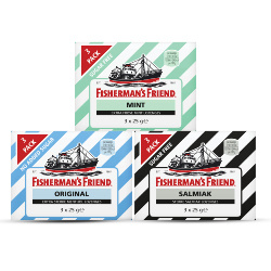 Productfoto van alle Fisherman's Friend 3-pack