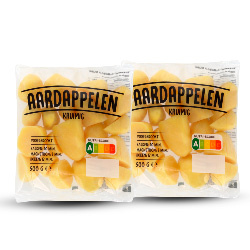 Productfoto van kruimige aardappelen zak 500 gram