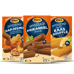 alle Mora oven & airfryer snacks