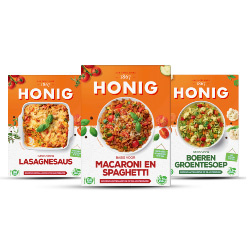 Productfoto van alle Honig maaltijdmix, soep of ovenschotel