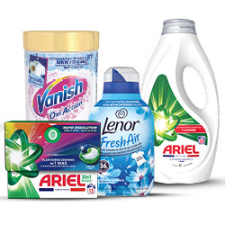 Productfoto van alle Ariel, Lenor of Vanish