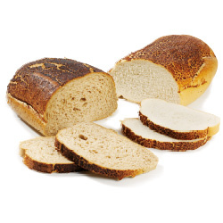 Productfoto van ambachtelijke bakker vloer tijger wit of bruin heel