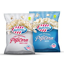 Alle Jimmy's popcorn