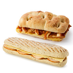 alle FoodClub warme broodjes of panini