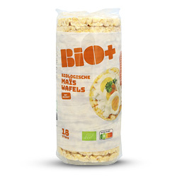 Productfoto van Bio+ maiswafels