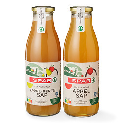 Productfoto van SPAR appelsap of appel-peer sap