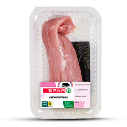 Productfoto van SPAR varkenshaas naturel of culinair per 325 gram