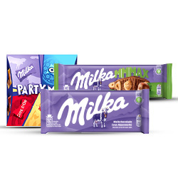Productfoto van alle Milka chocolade