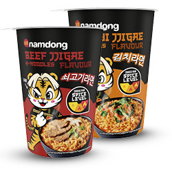 Productfoto van alle Namdong cups