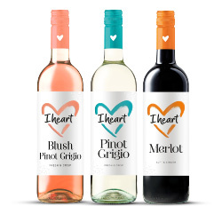 Productfoto van alle I Heart fles 750 ml