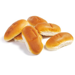 ambachtelijke bakker witte- bruine of volkoren puntjes