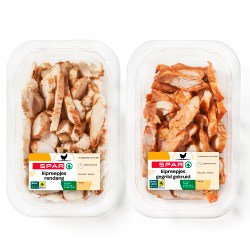 SPAR gegrilde kipreepjes naturel of gekruid bak 175 gram