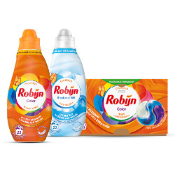 alle Robijn vloeibaar wasmiddel, capsules of wasmiddeldoekjes