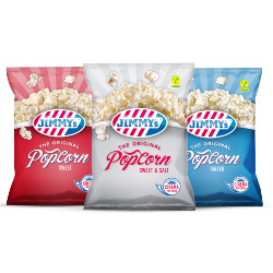 Alle Jimmy's popcorn