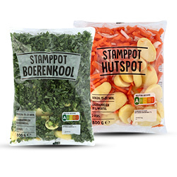 stamppot boerenkool of hutspot zak 800 gram